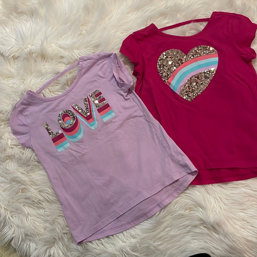 Children’s Place Love Tops ❤️ 💗 💕
